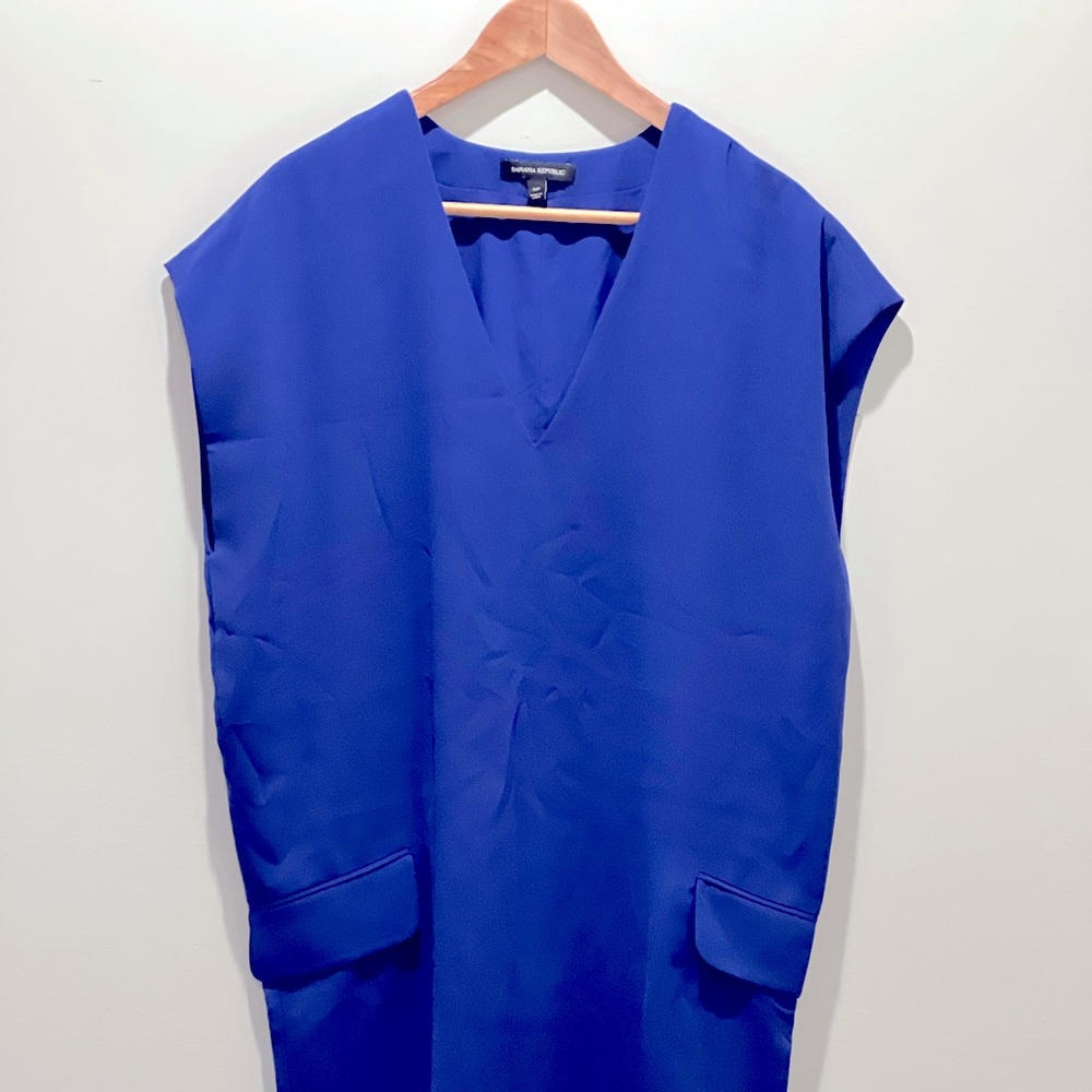 Banana Republic dress Size Small blue